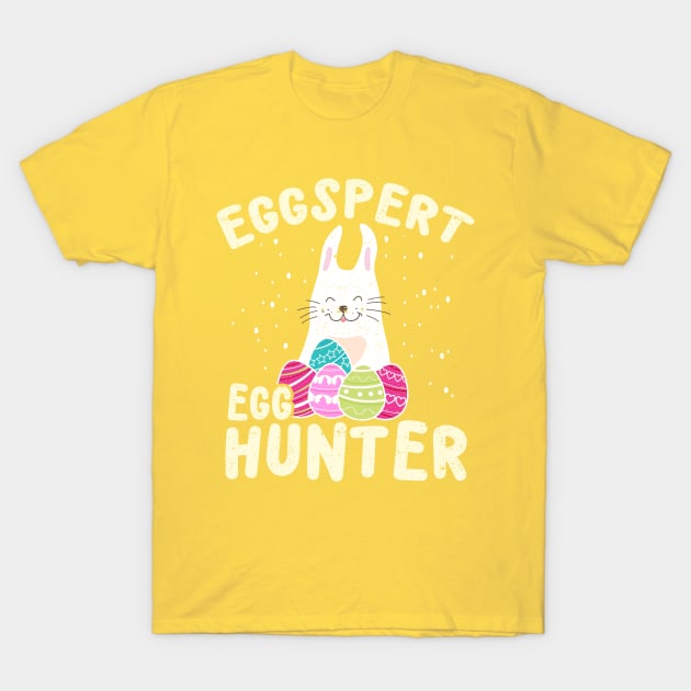 Eggspert Egg Hunter T-Shirt by kimmieshops